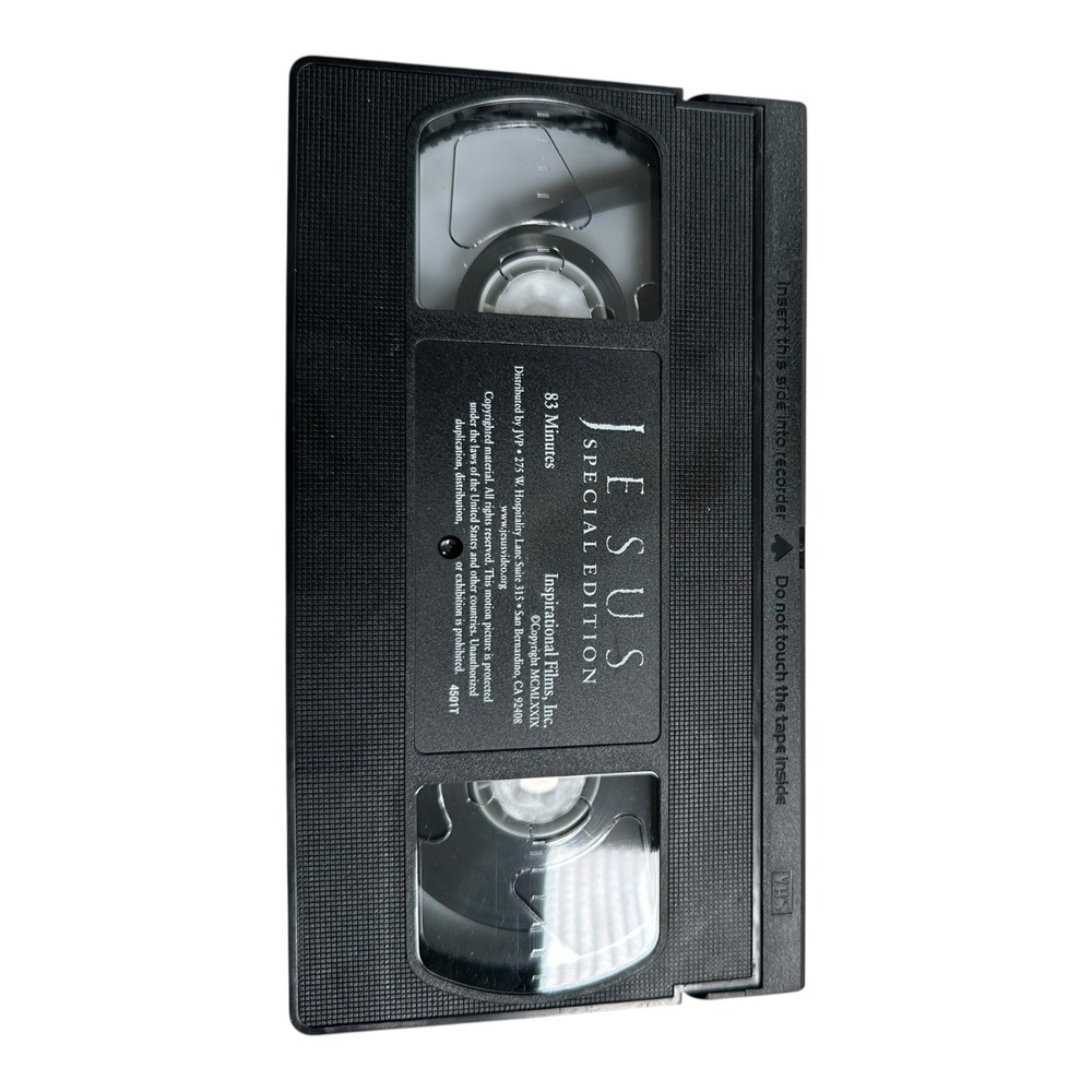 Jesus VHS Special Edition Inspirational Films Special Edition - Picture 4 of 4